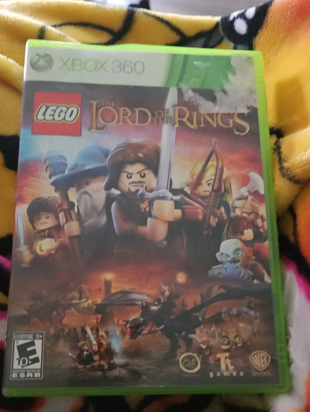 Lego Lord Of The Rings Xbox 360 Game